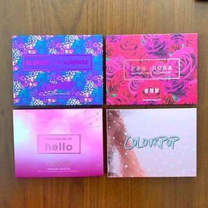 Colourpop Eyeshadow Palettes Bundle